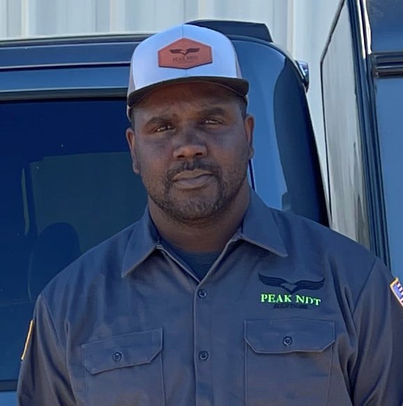 Inspector Melvin Porter Peak NDT Solutions Inspector melvin porter peak ndt solutions